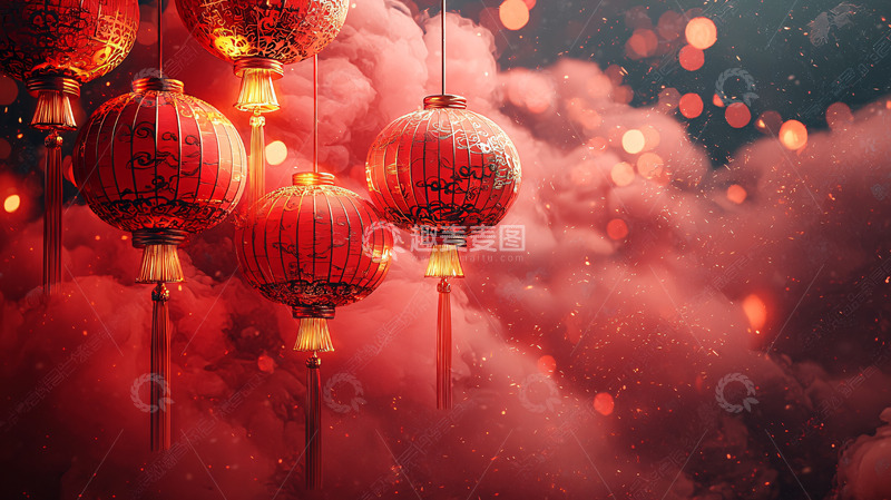 高清大图下载【趣麦麦图】红灯笼