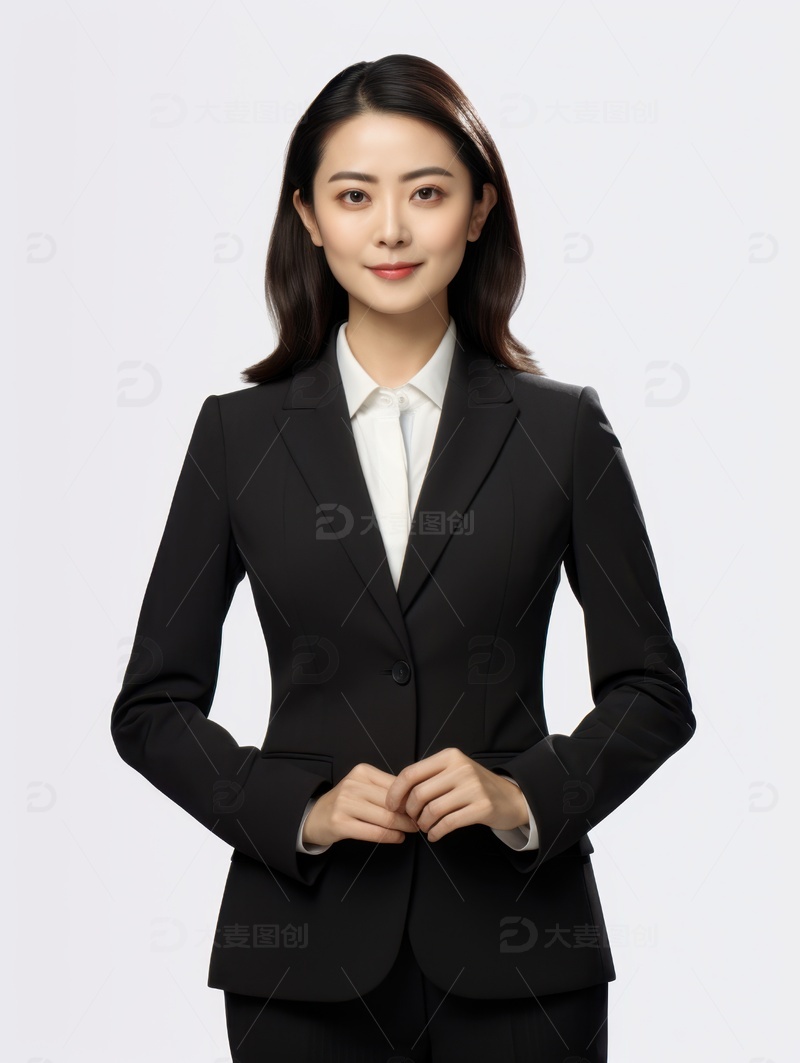 高清大图下载【趣麦麦图】年轻的女老板摄影