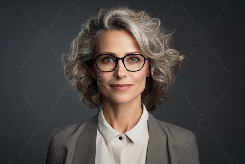 高清大图下载【趣麦麦图】一位老年设计师