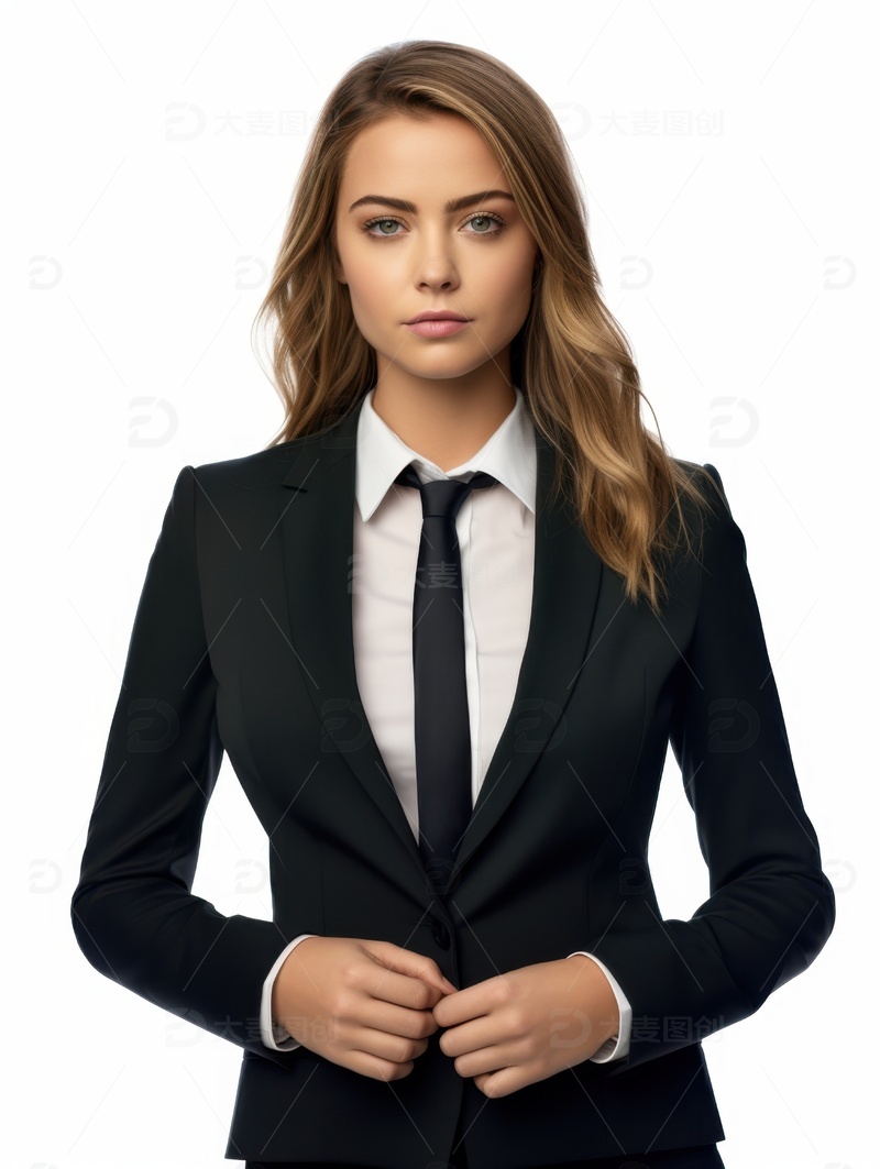 高清大图下载【趣麦麦图】年轻的女员工肖像