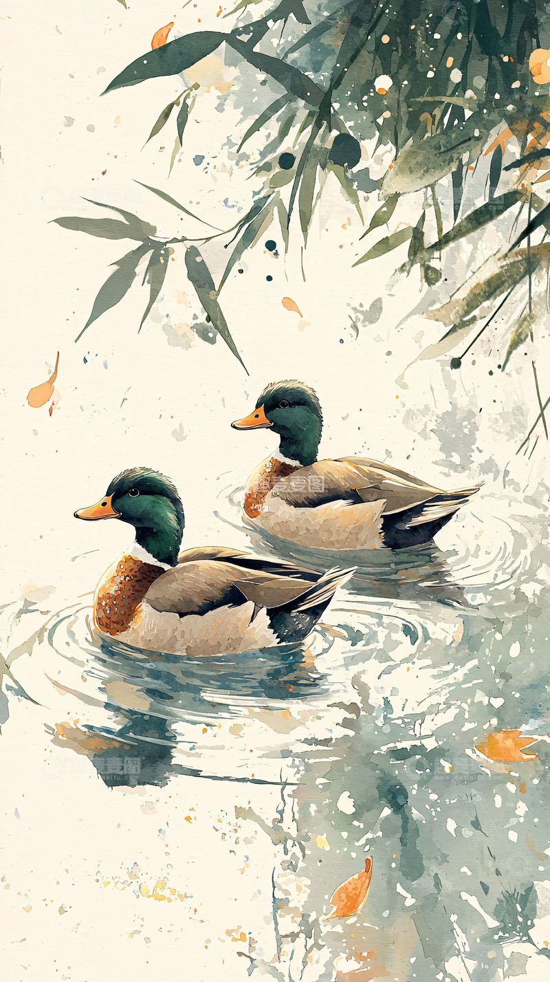 高清大图下载【趣麦麦图】水墨画