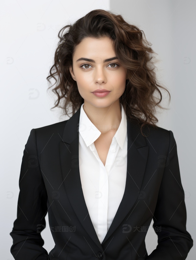 高清大图下载【趣麦麦图】一位美丽的女老板