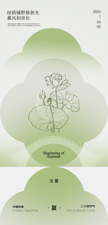 立夏节气海报3