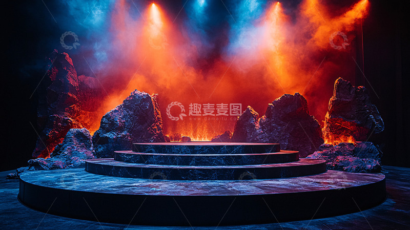 高清大图下载【趣麦麦图】舞台灯光2