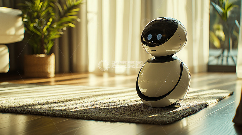 高清大图下载【趣麦麦图】家用智能机器人