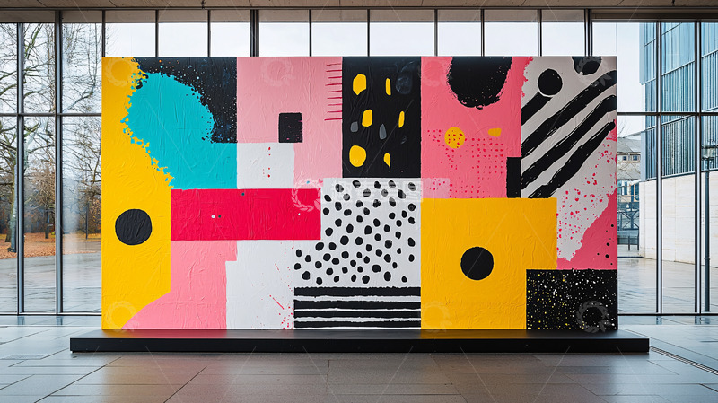 高清大图下载【趣麦麦图】抽象拼贴画