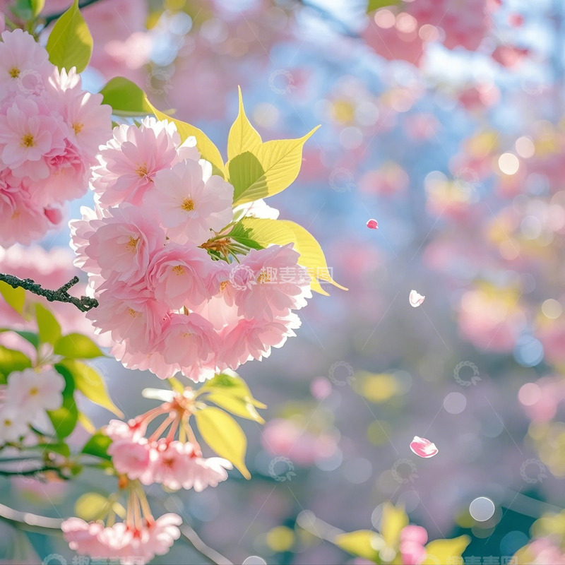高清大图下载【趣麦麦图】三月观赏樱花