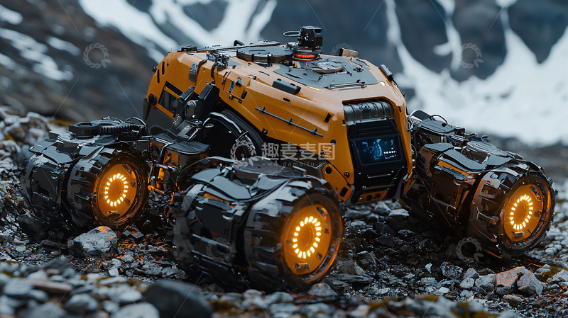 高清大图下载【趣麦麦图】科幻越野车