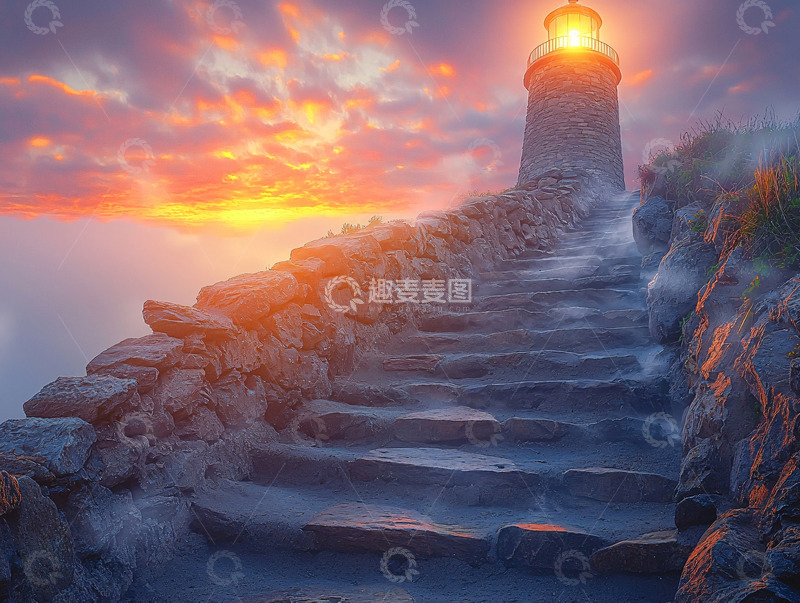 高清大图下载【趣麦麦图】灯塔