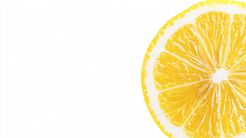 高清大图下载【趣麦麦图】柠檬切片特写