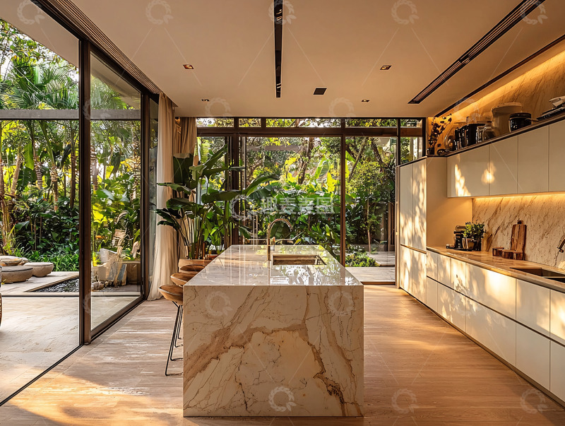 高清大图下载【趣麦麦图】现代简约风格厨房9