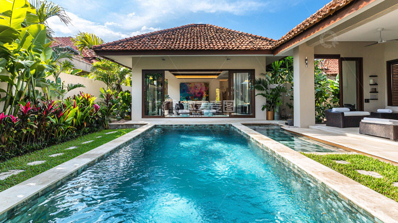 高清大图下载【趣麦麦图】度假别墅