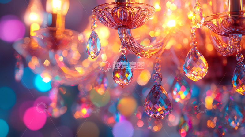 高清大图下载【趣麦麦图】水晶灯光