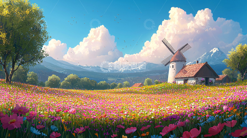 高清大图下载【趣麦麦图】田园风光38