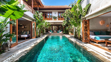 带泳池的豪华别墅