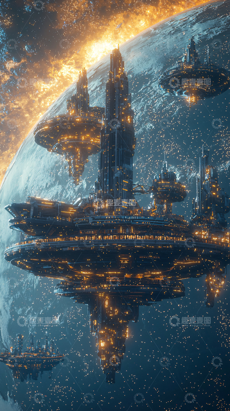 高清大图下载【趣麦麦图】未来城市