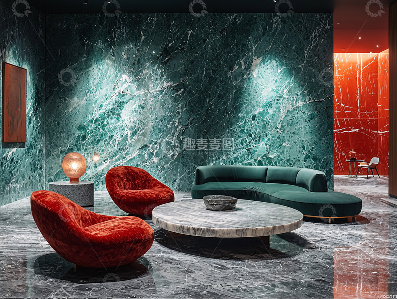 高清大图下载【趣麦麦图】豪华客厅