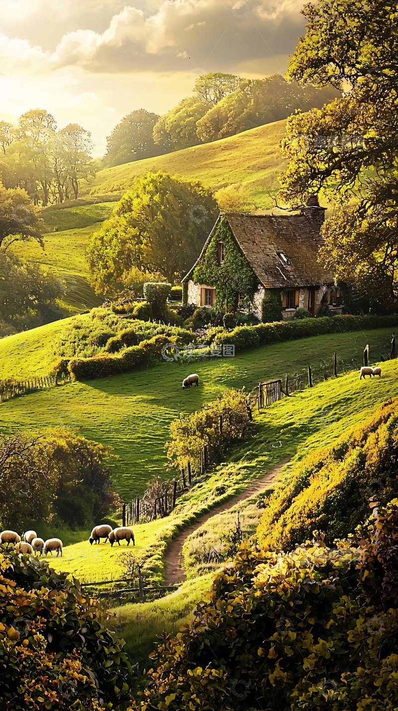 高清大图下载【趣麦麦图】田园风光39