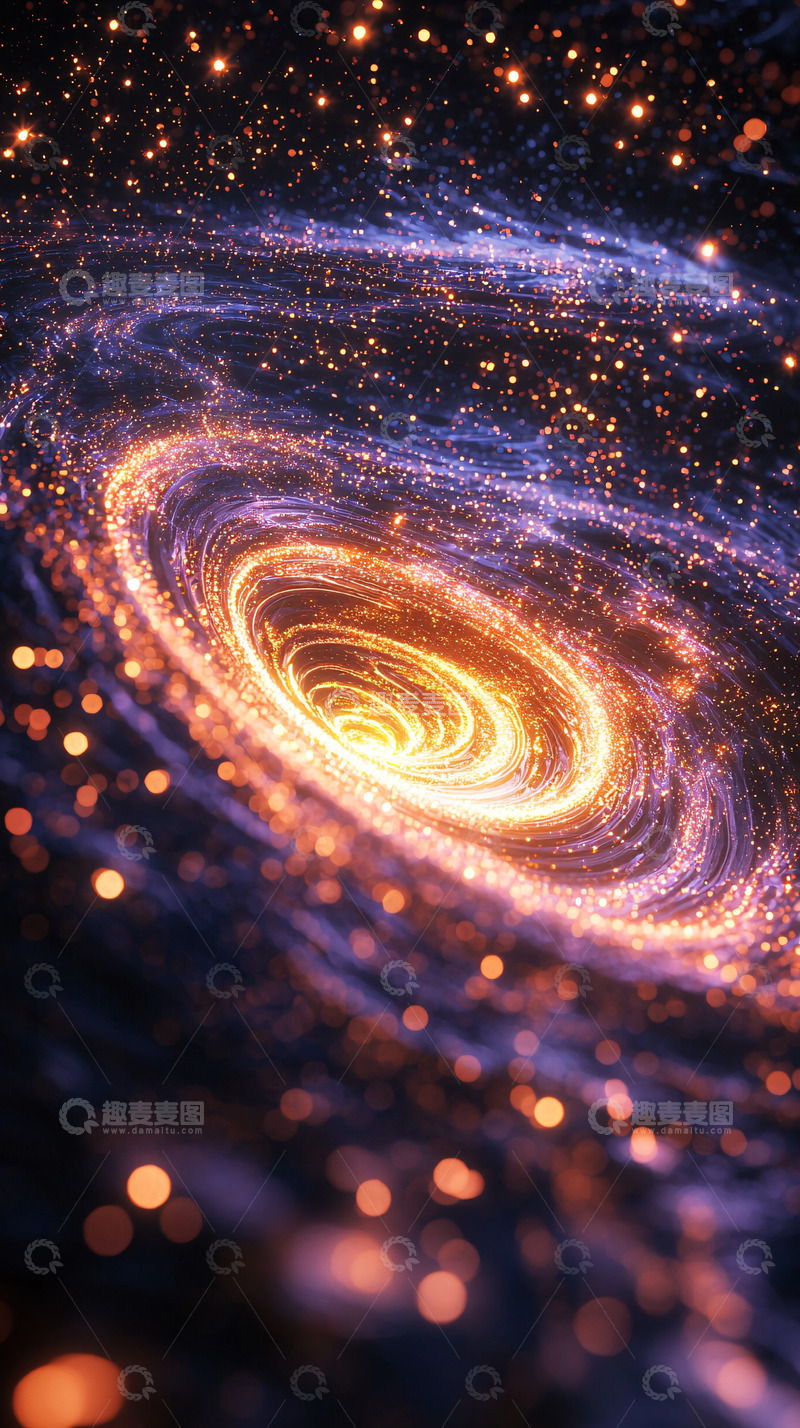 高清大图下载【趣麦麦图】宇宙漩涡