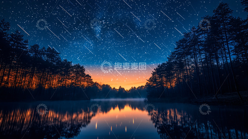 高清大图下载【趣麦麦图】流星雨