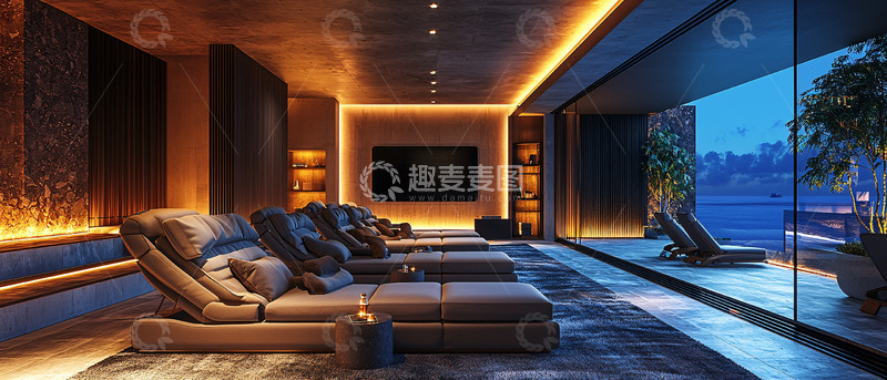 高清大图下载【趣麦麦图】高端私人影院