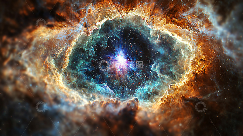 高清大图下载【趣麦麦图】宇宙星云奇观