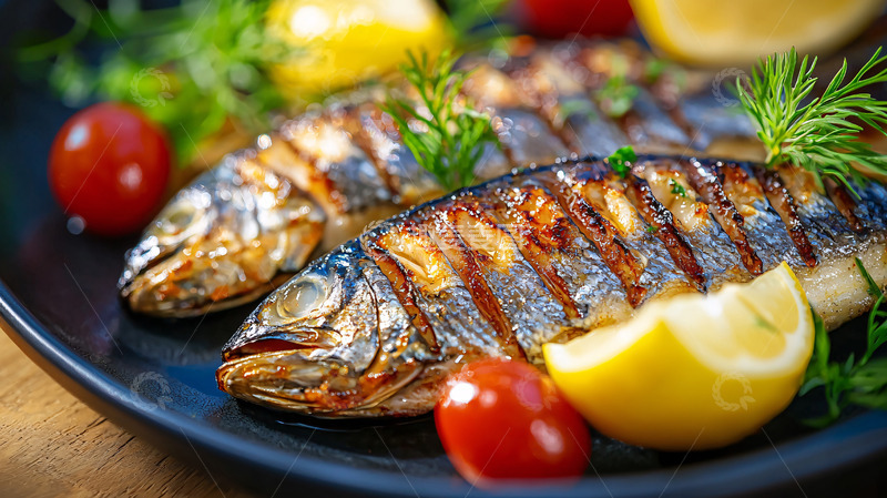 高清大图下载【趣麦麦图】烤鱼