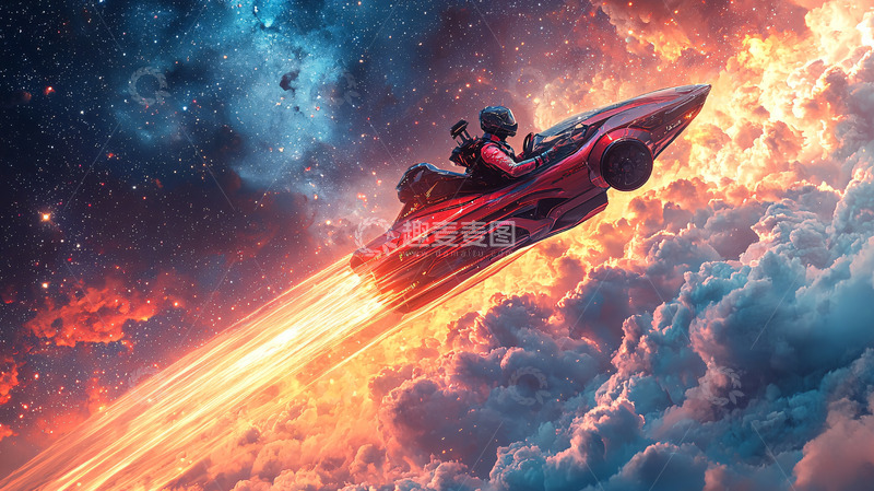 高清大图下载【趣麦麦图】宇宙飞船