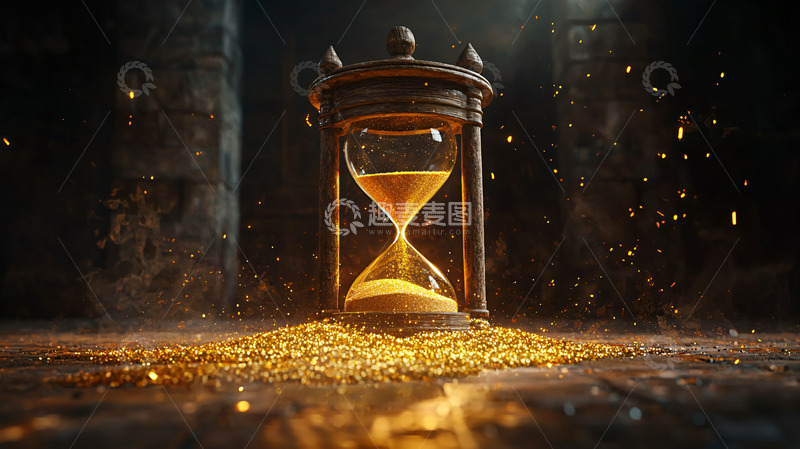 高清大图下载【趣麦麦图】古老沙漏
