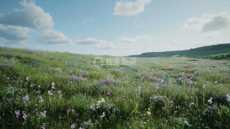高清大图下载【趣麦麦图】广阔草原