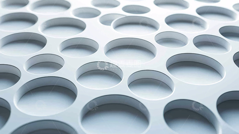 高清大图下载【趣麦麦图】抽象圆形背景