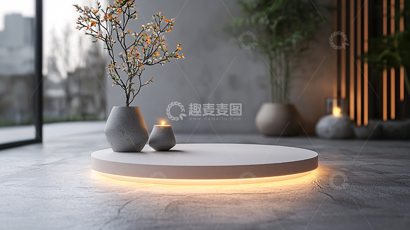 高清大图下载【趣麦麦图】极简风格家居场景