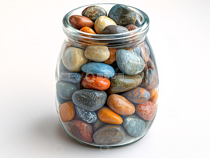 高清大图下载【趣麦麦图】彩色石头糖果