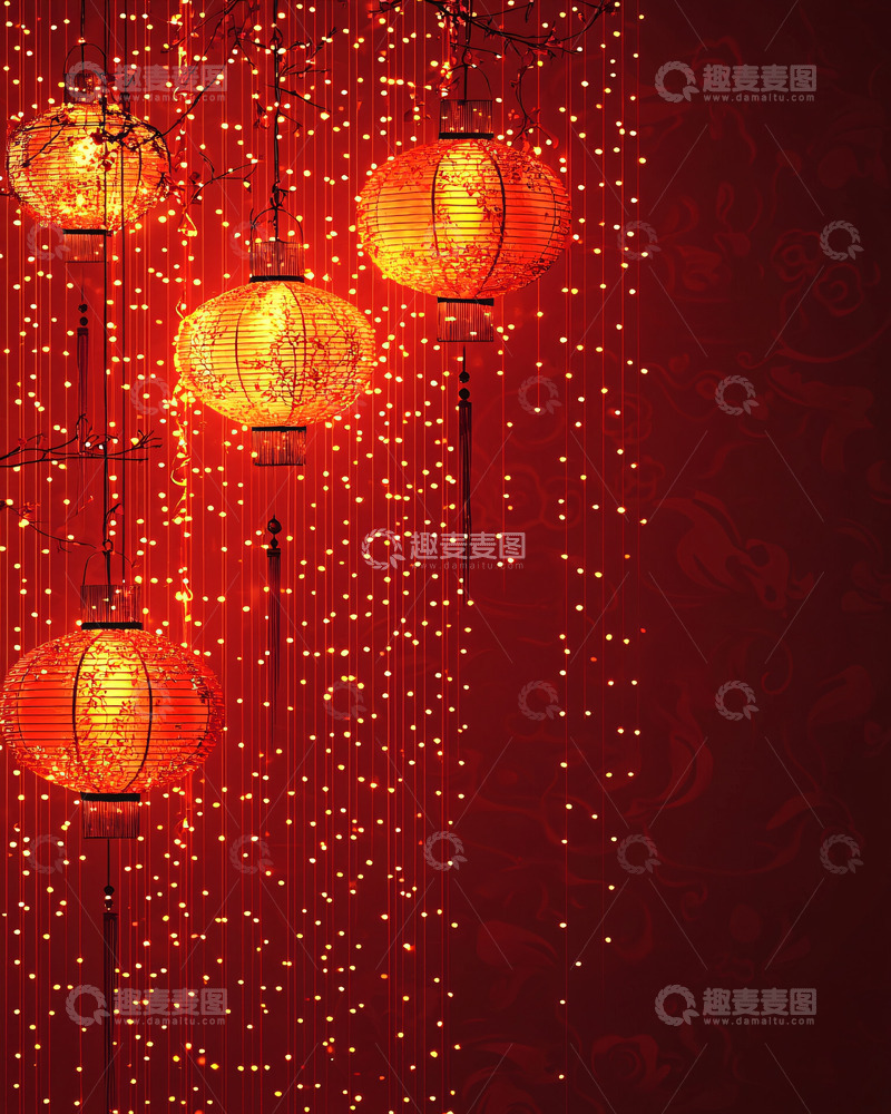高清大图下载【趣麦麦图】红灯笼