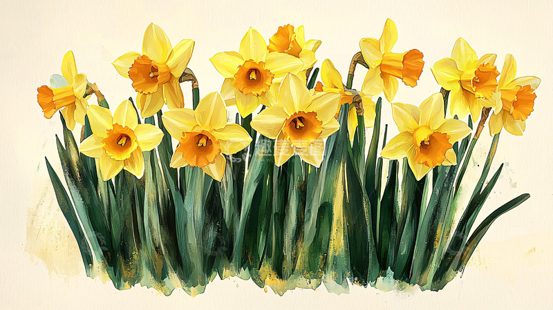 高清大图下载【趣麦麦图】水彩画