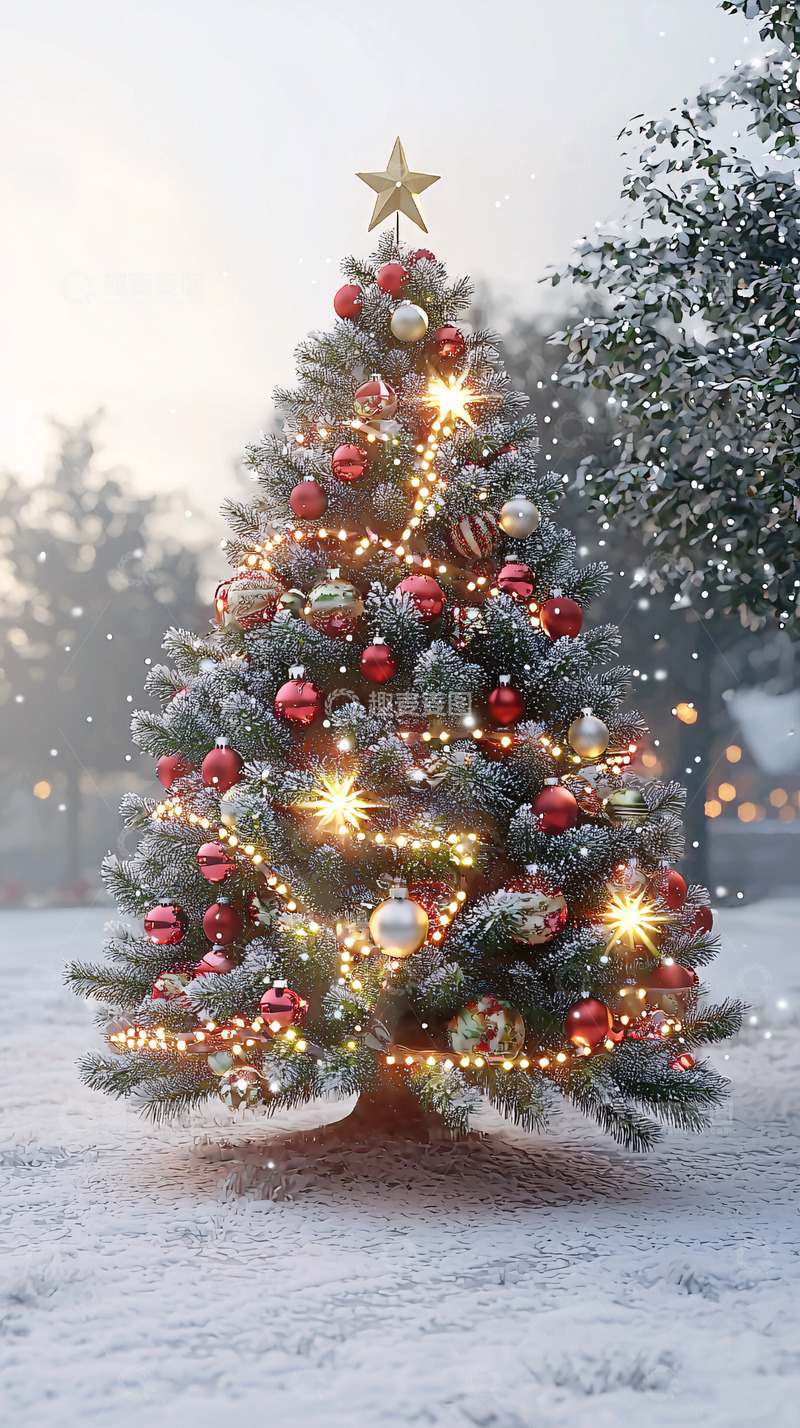 高清大图下载【趣麦麦图】圣诞树