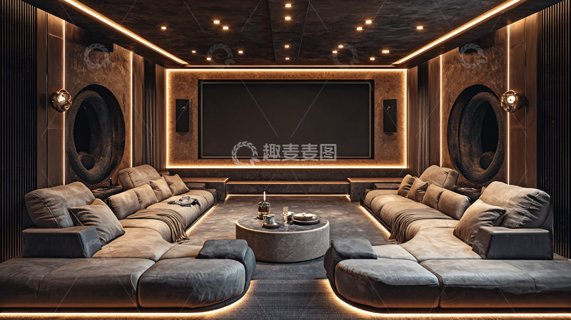 高清大图下载【趣麦麦图】高端私人影院