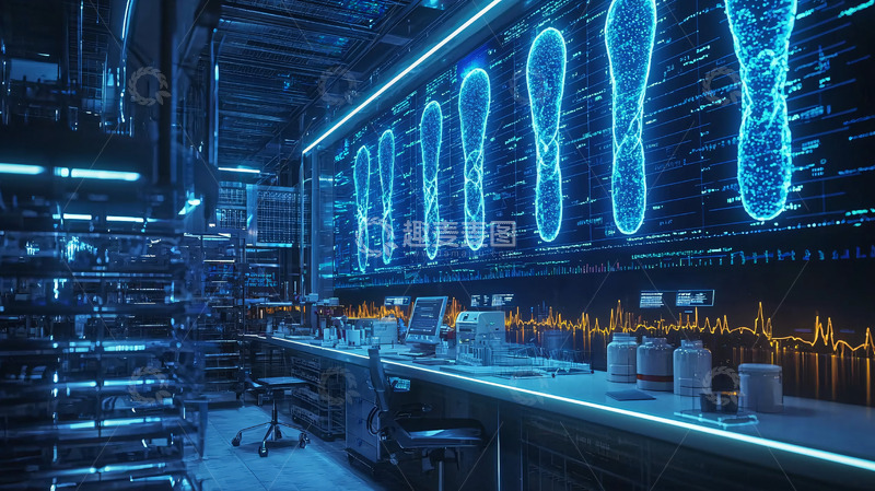 高清大图下载【趣麦麦图】未来科技实验室