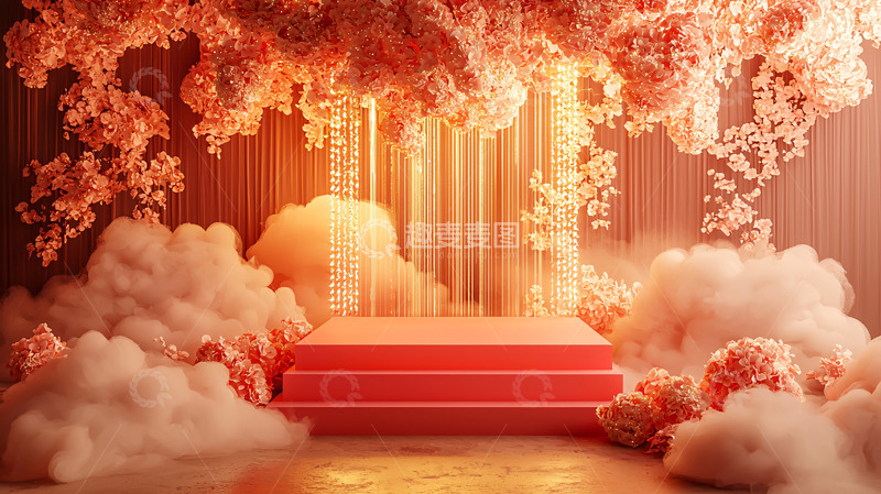 高清大图下载【趣麦麦图】粉色梦幻场景