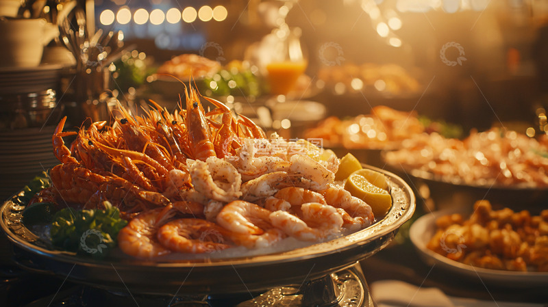 高清大图下载【趣麦麦图】诱人海鲜盛宴