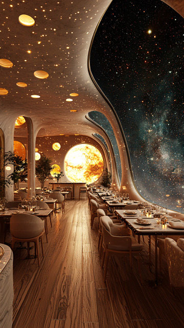 太空餐厅