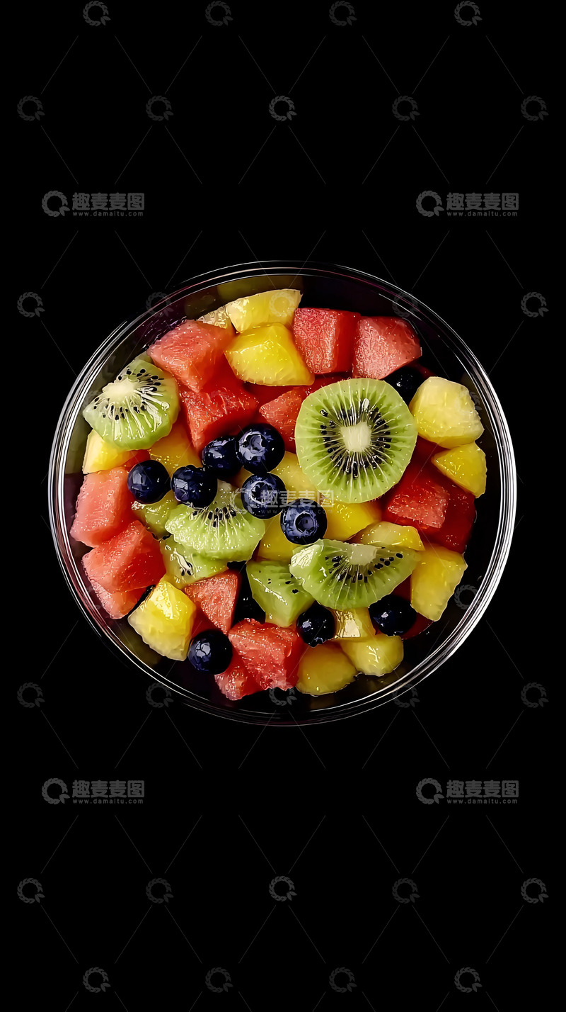 高清大图下载【趣麦麦图】水果拼盘沙拉