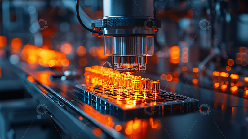 高清大图下载【趣麦麦图】自动化生产线