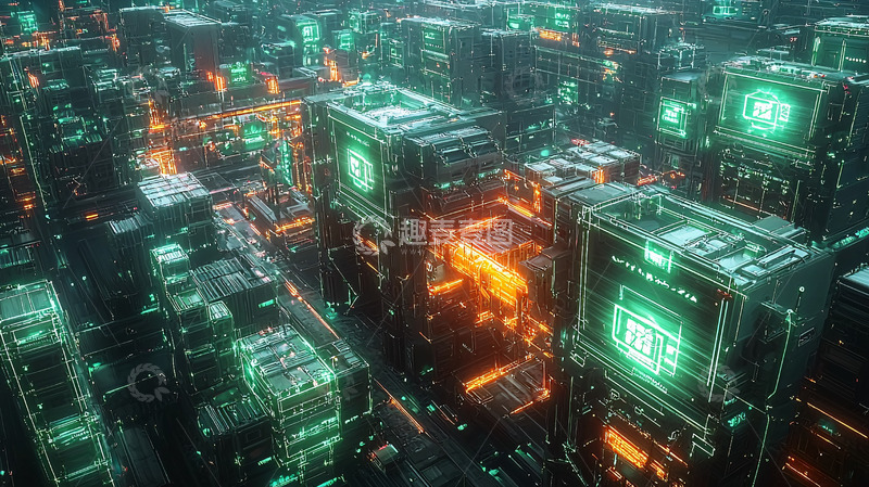 高清大图下载【趣麦麦图】未来科技城市11