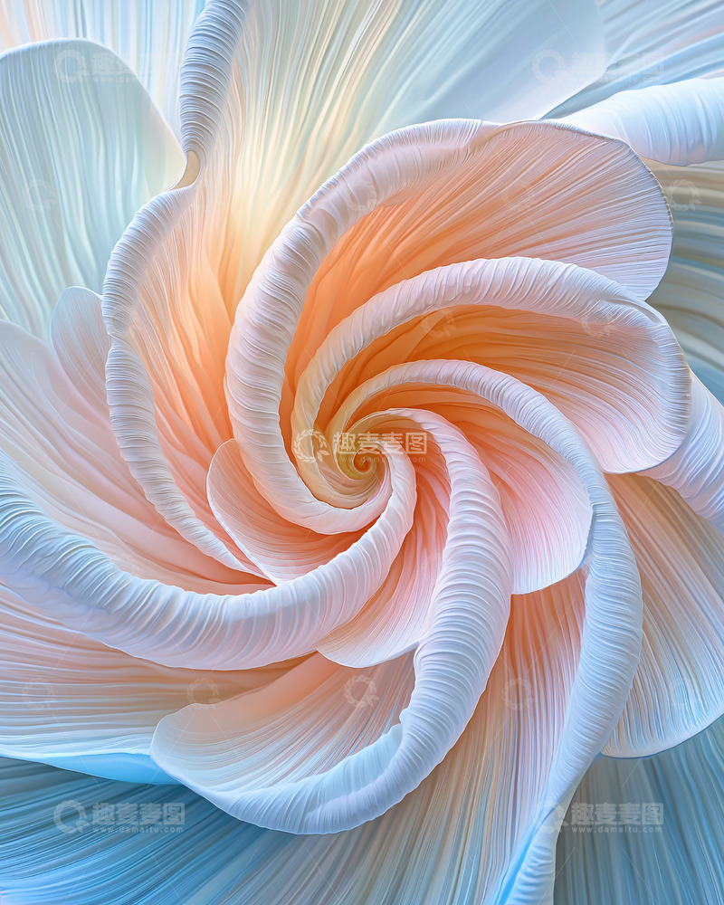 高清大图下载【趣麦麦图】抽象花朵