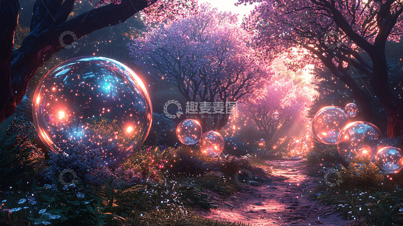 高清大图下载【趣麦麦图】梦幻森林