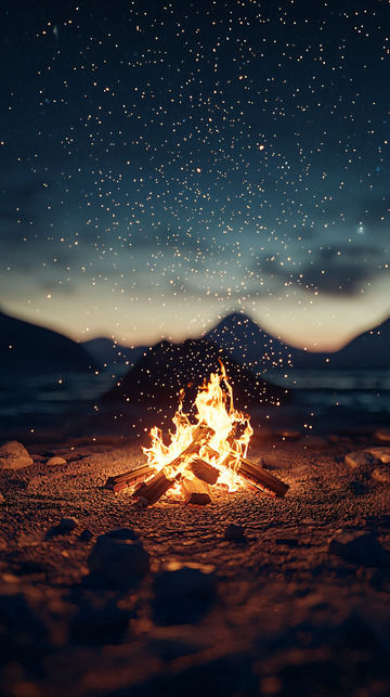 星空篝火