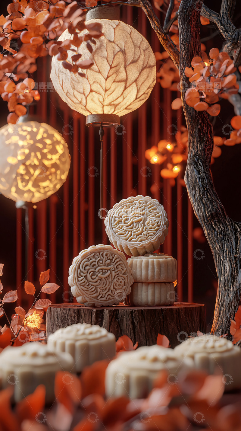 高清大图下载【趣麦麦图】中秋节