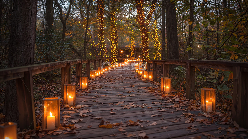 高清大图下载【趣麦麦图】森林小路