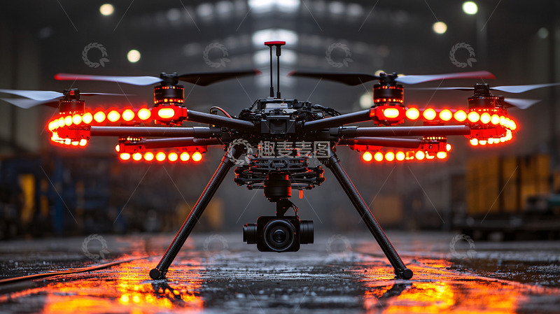 高清大图下载【趣麦麦图】工业级无人机